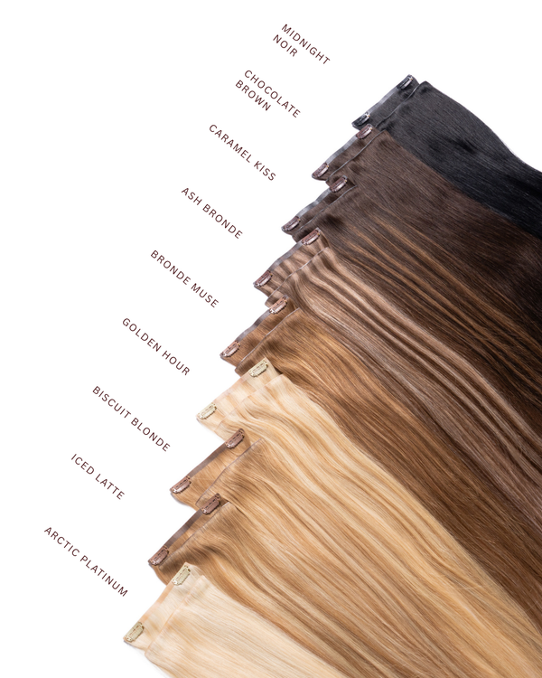 Clip Ins Ash Brown
