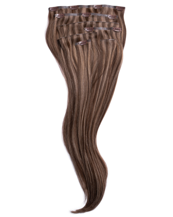 Clip Ins Ash Brown